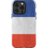French Flag Distressed iPhone 14 Pro Impact Case
